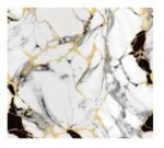 Anubhav Janni Ta  White Marble Self Adhesive Wallpaper Waterproof Old Furniture Vinyl Stickers Wooden Door Wardrobe Desktop  Wall Papers Kitchen Countertops Bathroom Home (Pack Of 1 Pcs)