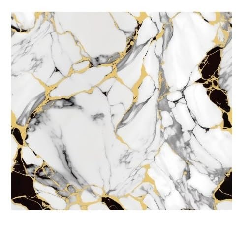 Anubhav Janni Ta White Marble Self Adhesive Wallpaper Waterproof Old Furniture Vinyl Stickers Wooden Door Wardrobe Desktop Wall Papers Kitchen Countertops Bathroom Home (Pack Of 1 Pcs) Anubhav Janni Ta White Marble Self Adhesive Wallpaper Waterproof Old Furniture Vinyl Stickers Wooden Door Wardrobe Desktop Wall Papers Kitchen Countertops Bathroom Home (Pack Of 1 Pcs) - Image 1