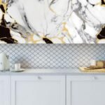 Anubhav Janni Ta White Marble Self Adhesive Wallpaper Waterproof Old Furniture Vinyl Stickers Wooden Door Wardrobe Desktop Wall Papers Kitchen Countertops Bathroom Home (Pack Of 1 Pcs) - Image 3