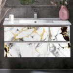 Anubhav Janni Ta  White Marble Self Adhesive Wallpaper Waterproof Old Furniture Vinyl Stickers Wooden Door Wardrobe Desktop  Wall Papers Kitchen Countertops Bathroom Home (Pack Of 1 Pcs) - Image 6