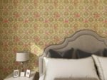 Anubhav Janni Rose Gold Damask Foil 45*300 Adhesive Wallpaper Waterproof Old Furniture Stickers Wooden Door Wardrobe Desktop Wall Papers Kitchen Countertops Bathroom Home (Pack Of 1 Pcs) - Image 7