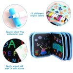 Anubhav Janni Kids Erasable Book Reusable Drawing Magic Doodle Markers Art Board Activity Learning Sketch Pad Boys Girls Books Slate Kid Scrap Painting Kit Wet Wipes Colors Kids (Pack Of 1 Pcs) - Image 4