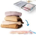 Anubhav Janni Vaccum Storage Bags Vacuum Bags With Air Pump Space Saving Small Medium Large Clothes Hand Pump Saver Trave Home Organizer Blankets Comforters Jackets (Pack Of 1 Pcs) - Image 8