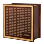 Anubhav Janni Small Piggy Bank With Pen Money Saving Box For Kids and Adults Wooden With Lock Big Size Target Undiyal Hundi Pig Cash Vault Savings Box To Check Boys Girls (Pack Of 1 Pcs)