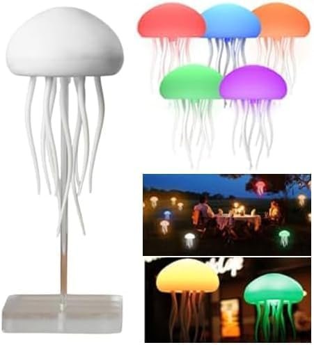 Anubhav Janni Jellyfish Lamp Light LED Night Color Changing Baby Room Decor Dancing Legs Kids Girls Boys Ocean Lovers Bedroom Home Voice Control Office Decor Unique Gifts Boys (Pack Of 1 Pcs) Anubhav Janni Jellyfish Lamp Light LED Night Color Changing Baby Room Decor Dancing Legs Kids Girls Boys Ocean Lovers Bedroom Home Voice Control Office Decor Unique Gifts Boys (Pack Of 1 Pcs) - Image 1
