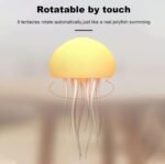 Anubhav Janni Jellyfish Lamp Light LED Night Color Changing Baby Room Decor Dancing Legs Kids Girls Boys Ocean Lovers Bedroom Home Voice Control Office Decor Unique Gifts Boys (Pack Of 1 Pcs) - Image 2