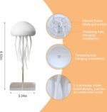 Anubhav Janni Jellyfish Lamp Light LED Night Color Changing Baby Room Decor Dancing Legs Kids Girls Boys Ocean Lovers Bedroom Home Voice Control Office Decor Unique Gifts Boys (Pack Of 1 Pcs) - Image 7