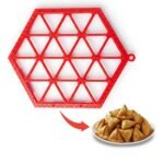 Anubhav Janni Samosa Maker Non-Stick Press For Homemade Snacks Fast Easy Dough Mould Uniform Shape Mess Free Cooking Ideal Parties Kitchen Dishwasher Safe Tool Parties (Pack Of 1 Pcs) - Image 4
