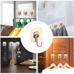 Anubhav Janni Golden Kadi Hook Self Adhesive Wall Hooks  Versatil Nail Design For Photo Frames Hooks Clocks Bathroom Kitchen Hooks Stainless Steel Home Bathroom Kitchen Office  (Pack Of 2 Pcs) - Image 8