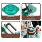 Anubhav Janni Meat Grinder 3 Ltr Food Chopper Stainless Steel Electric handle Vegetables Fruits Mixer Blender Fillings Maker Garlic Mincer Home Kitchen Manual Machine Blades (Pack Of 1 Pcs) - Image 3