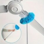 Anubhav Janni Telescopic Fan Mop Cleaner Brush Ceiling Long Rod Flexible Cleaning Microfiber Dust Home Kitchen Office Duster Brush Blade Removable Pole Household Furniture Door (Pack Of 1 Pcs) - Image 8