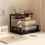 Anubhav Janni 2 Tyre Sink Organizer Pull Out Cabinet Slide Shelf Under Storage Use Sliding Drawer Kitchen Metal Rack Shelves Basket Pullout Cabinets Under Organizer Bathroom (Pack Of 1 Pcs) - Image 6
