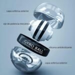 Anubhav Janni Wrist Gyro Ball for Exercises Trainer Ergonomic Strengthening Fingers Metal Core Hand Strengthener Forearm Grip Finger Exercise Fitness Training Ball Strengthener (Pack Of 1 Pcs) - Image 3