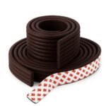 Anubhav Janni Safety Corner Roll Brown Child Edge Protector Baby Proofing Foam Cushion Guard Strong Adhesive Sharp Furniture Edges Soft Durable Strip Table Desk Thick Bumper Kids (Pack Of 1 Pcs)