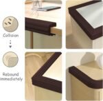 Anubhav Janni Safety Corner Roll Brown Child Edge Protector Baby Proofing Foam Cushion Guard Strong Adhesive Sharp Furniture Edges Soft Durable Strip Table Desk Thick Bumper Kids (Pack Of 1 Pcs) - Image 6