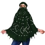 Anubhav Janni Printed Cotton Long Scarf Cum Mask Scarves Usable Vehicle Driver Design Fabric Universal Size Girl Women Soft Sun Protection Light Weight Breathable Bandhani Face (Pack Of 1 Pcs)