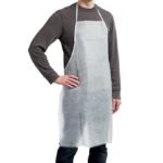 Anubhav Janni Disposable Waterproof Apron Kitchen Neck Strap Bib Adult Cooking Working Protective Kitchen Restaurants Home Spa Salon Barber Shop Beauty Parlors Homes Salons Shop (Pack Of 1 Pcs) - Image 2