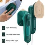 Anubhav Janni Mini Iron Portable Micro Steam iron Handheld Garment Steamer Dry Wet Wrinkles Removing Lightweight Steamer Heat Ironing Machine Heating Clothes Travel Home Office (Pack Of Pcs) - Image 4
