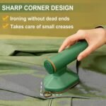 Anubhav Janni Mini Iron Portable Micro Steam iron Handheld Garment Steamer Dry Wet Wrinkles Removing Lightweight Steamer Heat Ironing Machine Heating Clothes Travel Home Office (Pack Of Pcs) - Image 6