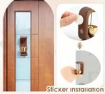 Anubhav Janni Wooden Door Bell Beech Chime With Brass Bell Dopamine Home Self Adhesive Doorbell Serene Acoustic Sound Home Shop Shopkeepers Chime Ideal Housewarming Gift (Pack Of 1 Pcs) - Image 6