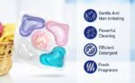 Anubhav Janni 5 In 1 Washing Machine Tablet in Laundry Cleaning Tablets Detergent Soap Pods Stain Remover Brightener Front Top Load Super concentrated Deep Clean Odor (Set Of 10 Pcs) - Image 3