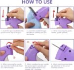 Anubhav Janni Mini Stitch Gun Kit Kit Quick Clothing Fixer Tag For Garments Gun Price Machine Fixer Travel With Needles Glue Clothes Handheld Stitching Garment (Pack Of 1 Pcs) - Image 6