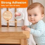 Anubhav Janni T Shape Safety Corner Protector Child Guards Furniture Soft Durable Bumper Guards Baby Clear Edge Bumpers Baby Proof Cushion to Cover Sharp Furniture Table Edges (Set Of 10 Pcs) - Image 3