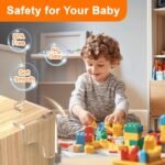 Anubhav Janni T Shape Safety Corner Protector Child Guards Furniture Soft Durable Bumper Guards Baby Clear Edge Bumpers Baby Proof Cushion to Cover Sharp Furniture Table Edges (Set Of 10 Pcs) - Image 4