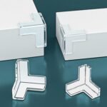 Anubhav Janni T Shape Safety Corner Protector Child Guards Furniture Soft Durable Bumper Guards Baby Clear Edge Bumpers Baby Proof Cushion to Cover Sharp Furniture Table Edges (Set Of 10 Pcs) - Image 7