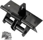 Anubhav Janni 3 In 1 Hinge Door Closer Black in Automatically Lock Automatic Self Closing Hinges Heavy Duty Spring Closer  Closing Hinge Degrees Positioning Hinge Positioning (Pack Of 1 Pcs)