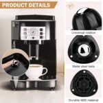Anubhav Janni Triangle Furniture Wheel Black Wheels Wivel Steel Ball Caster Loading Capacity Low Profile Roller Appliance Storage Bins Self Adhesive Caster Swivel Furniture (Set Of 4 Pcs) - Image 3