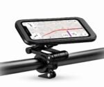 Anubhav Janni Waterproof Bike Mobile Phone Holder Fully Handlebar Mount Rotatable Bicycle Smartphones GPS Devices Rotating Case Sensitive Touch Screen Secure Shockproof Clamp (Pack Of 1 Pcs) - Image 3