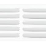 Anubhav Janni Rubber Stopper Silicone Door Strips Stoppers Multi Purpose Bumper Adhesive Furniture Bumpers Wall Shield Bumper Guard Transparent Furniture Pad Home Kitchen (Set Of 10 Pcs)