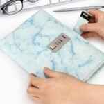 Anubhav Janni Notebook Dairy Lock Leather Diary Locking Journal Writing Combination Pen Holder Agenda Planner Pages Password Protected Notebook Girls Boys Travel Study Office (Pack Of 1 Pcs) - Image 8
