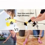 Anubhav Janni Car Drill Polishing Pad Power Scrubber Brush Set Attachment Pads Tile Multipurpose Brushes Cleaning Kitchen Flooring Surfaces Pool Bathroom Grout Tub Tile Car Shower (Set Of 8 Pcs) - Image 8