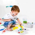 Anubhav Janni Round Brush Paint Rinser Cleaner Machine  Auto Refill Water Recycling Flushing Button Efficient Oil Acrylic Brushes Art Makeup Brushes Artists Kids Painting (Pack Of 1 Pcs) - Image 9
