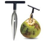 Anubhav Janni Steel Coconut Opener Stainless Drill Cutter Tool Water Opener Tool Driller Machine Knife Driller Knife Easy Machine Heavy Duty Hand for Home Kitchen (Pack Of 1 Pcs)