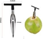Anubhav Janni Steel Coconut Opener Stainless Drill Cutter Tool Water Opener Tool Driller Machine Knife Driller Knife Easy Machine Heavy Duty Hand for Home Kitchen (Pack Of 1 Pcs) - Image 4