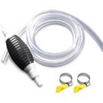 Anubhav Janni Fuel Transfer Pump 2 Mt Kit Tank Sucker Newest High Flow Hand Portable Manual Car Bike Liquid Pipe Siphon Tool For Petrol Diesel Water Petrol Easy Car (Pack Of 1 Pcs)