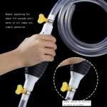 Anubhav Janni Fuel Transfer Pump 2 Mt Kit Tank Sucker Newest High Flow Hand Portable Manual Car Bike Liquid Pipe Siphon Tool For Petrol Diesel Water Petrol Easy Car (Pack Of 1 Pcs) - Image 9