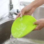 Anubhav Janni Silica Anti Hot Heat Resistant Gel Round Pot Holder Disc Pads Car Dashboard Pad Dining Table  Trivets Trivet Mats Food Grade Kitchen Counters Pans Dishes Jar (Set Of 2 Pcs) - Image 5