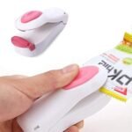 Anubhav Janni Mini Sealing Machine Portable Heat Impulse Sealer Seal Packing Plastic Bag Tool Kitchen Battery Operated Man and Woman Use Into Home Sealer Machine Food Storage (Pack Of 1 Pcs) - Image 5