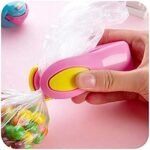 Anubhav Janni Mini Sealing Machine Portable Heat Impulse Sealer Seal Packing Plastic Bag Tool Kitchen Battery Operated Man and Woman Use Into Home Sealer Machine Food Storage (Pack Of 1 Pcs) - Image 7