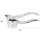 Anubhav Janni Garlic Peeler Stainless Steel Crusher Heavy Duty Press Mincer Ginger Tool For Kitchen Easy Squeeze Rust Proof Dishwasher Safe Squeezer Metal (Pack Of 1 Pcs) - Image 6