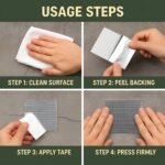 Anubhav Janni Heavy Aluminium Silver Tape (5 Mt) Waterproof Butyl Self Adhesive Sealing Strips Duct Roof Leakage Surface Crack Window Sill Gap Pipe Home (Pack Of 1 Pcs) - Image 5