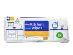 Anubhav Janni Kitchen Cleaning Wipes Strong Decontamination Disposable Wet Household Cloth Towel Removing Grease Stains Glass Table Wipes Lemon Scented Kitchen Restaurant (Pack Of 1 Pcs)