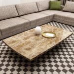 Anubhav Janni Light Marble Aluminium Foil Kitchen Sticker Paper (60*200cm) Wallpaper Roll Waterproof Vinyl Kitchen Furniture Table Walls Home Office Living Room Bedroom Hotel(Pack Of 1 Pcs) - Image 3
