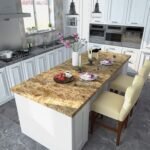 Anubhav Janni Light Marble Aluminium Foil Kitchen Sticker Paper (60*200cm) Wallpaper Roll Waterproof Vinyl Kitchen Furniture Table Walls Home Office Living Room Bedroom Hotel(Pack Of 1 Pcs) - Image 4