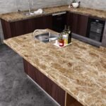 Anubhav Janni Light Marble Aluminium Foil Kitchen Sticker Paper (60*200cm) Wallpaper Roll Waterproof Vinyl Kitchen Furniture Table Walls Home Office Living Room Bedroom Hotel(Pack Of 1 Pcs) - Image 6