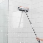 Anubhav Janni White 3 In 1 Tiles Cleaning Brush Bathroom Wiper Floor Scrub Rotate Home Kitchen Rotatable Cleaner Grout Scrubber Toilet Scrubber Corner Floor Wall Washroom (Pack Of 1 Pcs) - Image 6